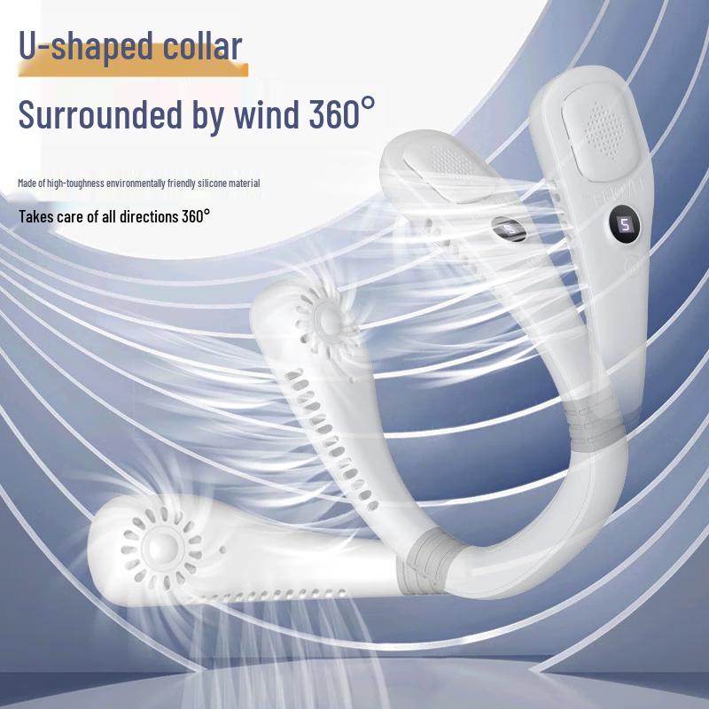 SNGERON Portable U-shaped Neck Fan