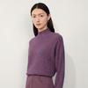 JZ Annacoco Women's Yak Down Semi-High Collar Sweater