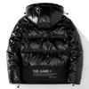 Shiny Down Jacket Men's Winter Clothing New Trendy Brand Light and Short Style Trendy Autumn and Winter Thickened Coat Hooded