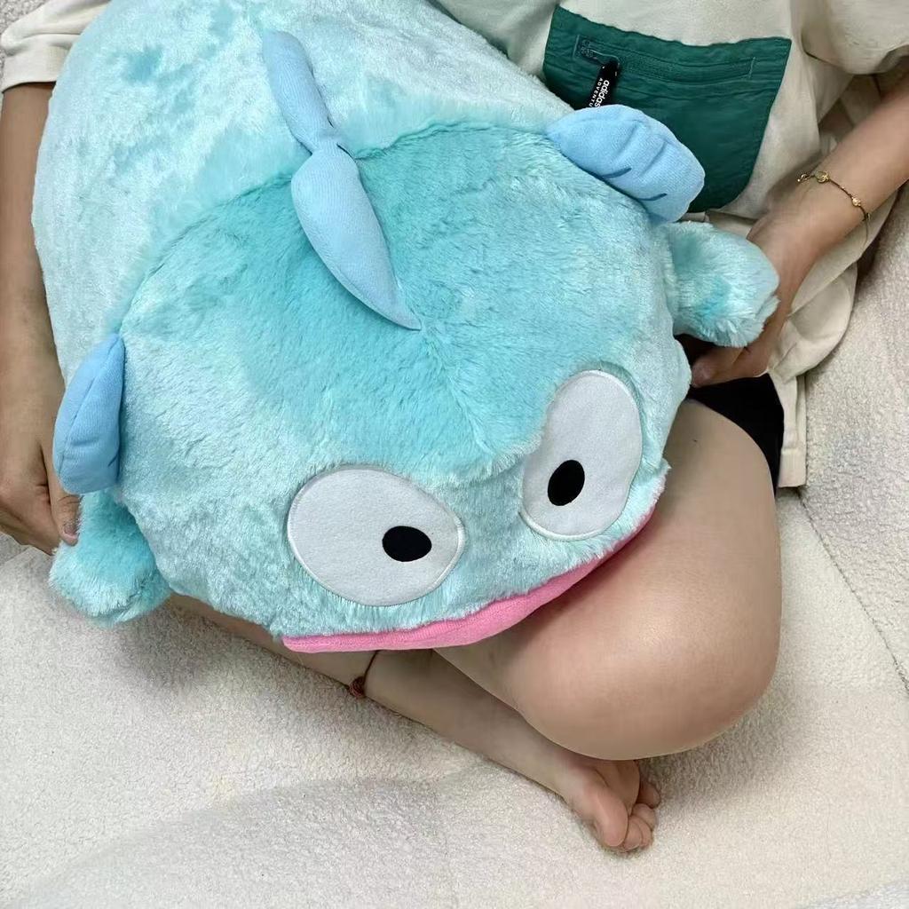 40/55cm Very Soft Hangyodon Plush Toy Cuddly Stuffed Anime Plushies Japanese Style Fish Throw Pillow Cushion Birthday Gifts