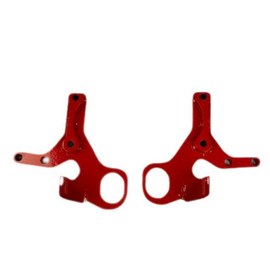 Cârlig de remorcare frontal ranforsat seria Toyota LC - Roșu/Negru