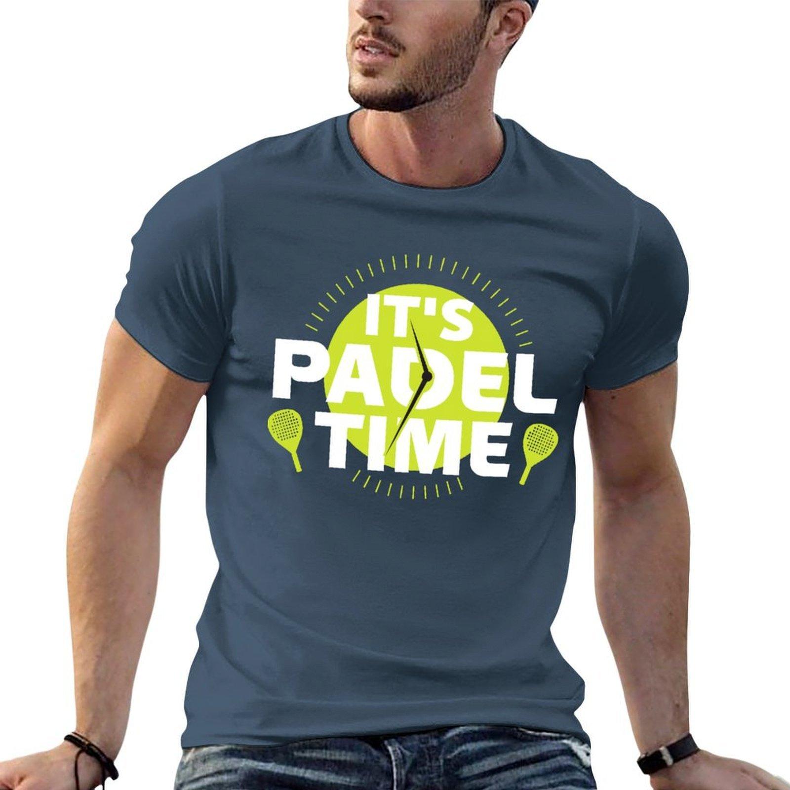 Its Padel Time Padel Time Another Padel Game Tshirt T Shirt Custom Print T Shirt Unisex Designer Tshirt S