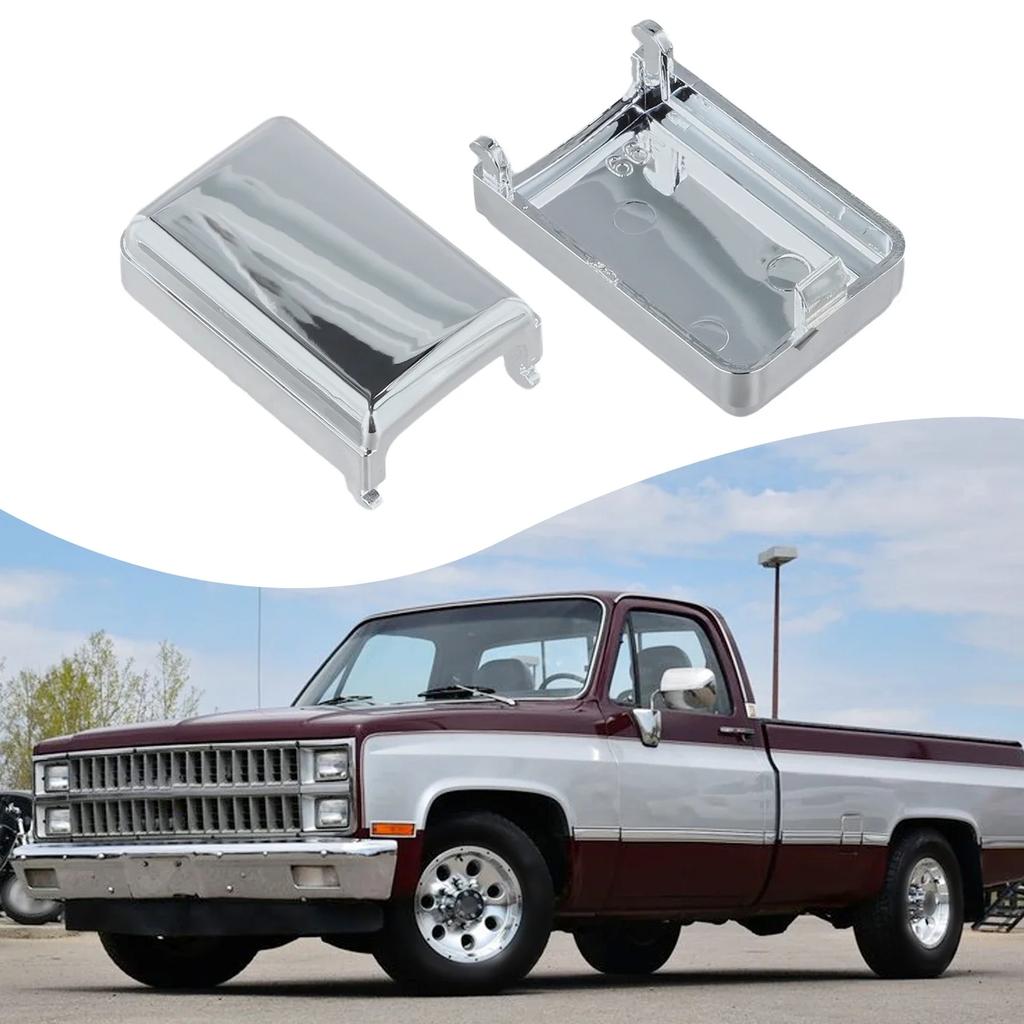 2pcs 14043704 81-56666 Truck Door Pull Strap Covers  For Chevrolet For GMC 1981-87 Door Handles Styling