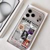 M-Myke TowerS Singer Phone Case For iPhone 17 16 15 14 13 12 Pro Max Plus With Magnetic Crystal Clear Case Wireless Charge