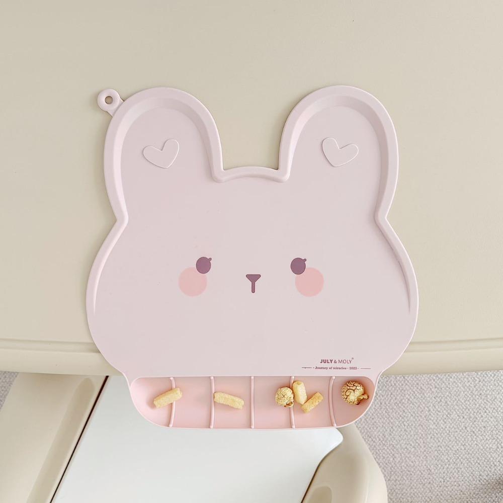 Bear Shape Kids Table Mat Waterproof Baby Placemat Cute Baby Silicone Placemat Baby