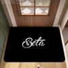 B-Beta Motorcycles Bathroom Mat Anti-slip Absorb Water Long Strip Cushion Bedroon Mat Welcome Doormat