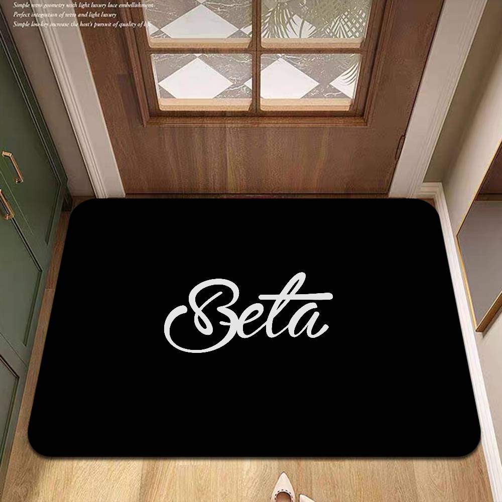 B-Beta Motorcycles Bathroom Mat Anti-slip Absorb Water Long Strip Cushion Bedroon Mat Welcome Doormat