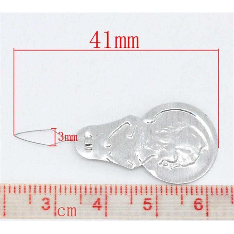 100 Stück Aluminiumblech Einfädler Nadelstichnadel Nähzubehör Einfach zu bedienen Langlebig Leicht und einfach zu tragen Schneller Faden