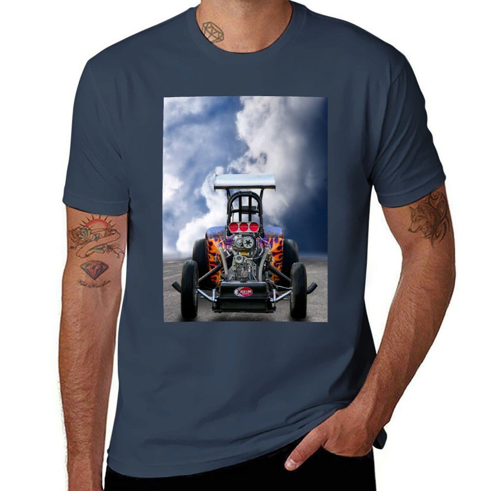 Vintage Aa Fuel Altered Drag Car Ii Tshirt Quick Dry Outdoor Sports Tshirt S