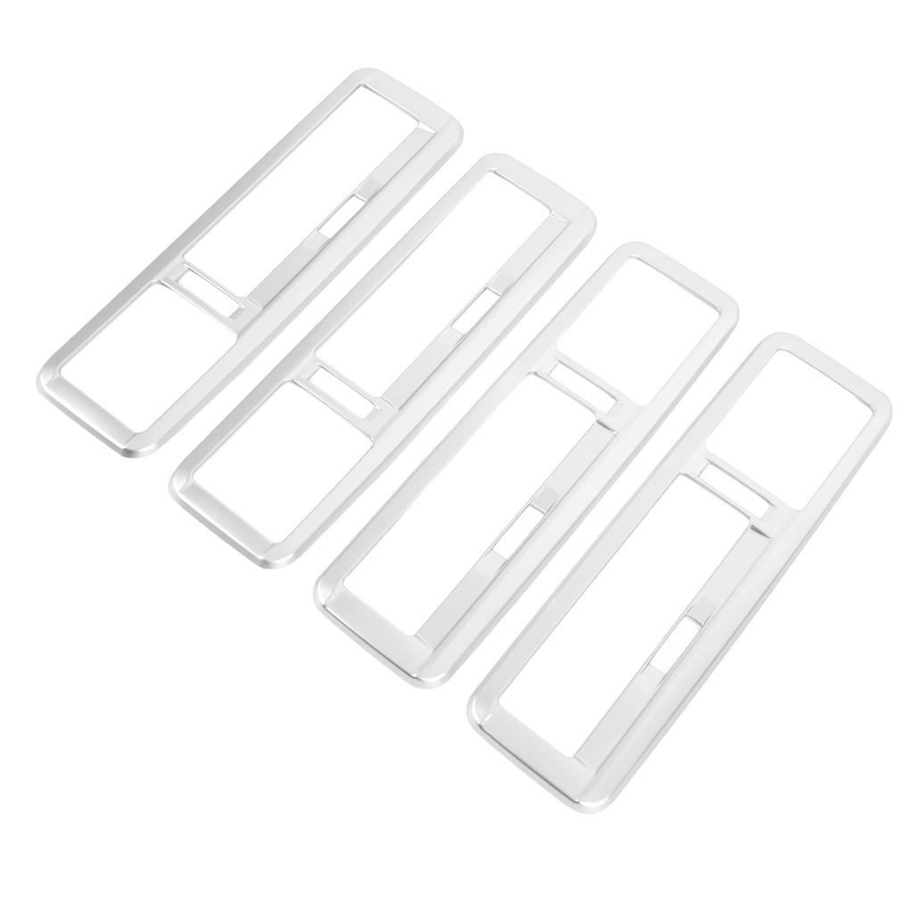 4 st Luftkonditioneringsventil Ram Skydd Bil Tak AC Utlopp Trim Skydd Ersättning för Benz Vito W447