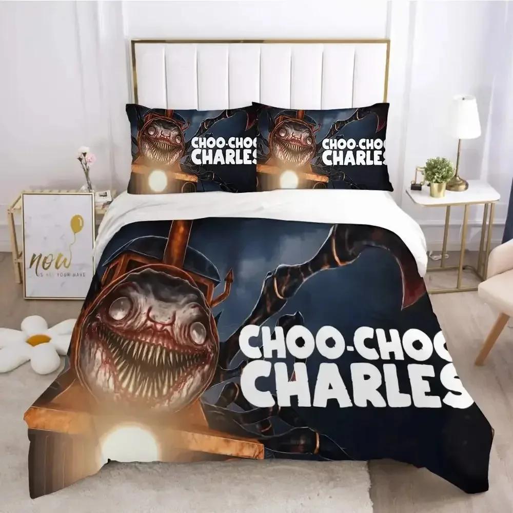 Game Cho Cho Charles Beding Set Printed Bed Linen Set With Pilowcase Bed Soft Duvet Cover Soft Single Double Quen Super King-Sized Dimensionsd