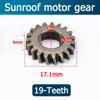 Quality Motor Gear 18/19-Teeth Bearing Steel Material Sunroof Motor Gear Repair Kit Easy Fixng for W203 W204 W211 Auto Car Parts