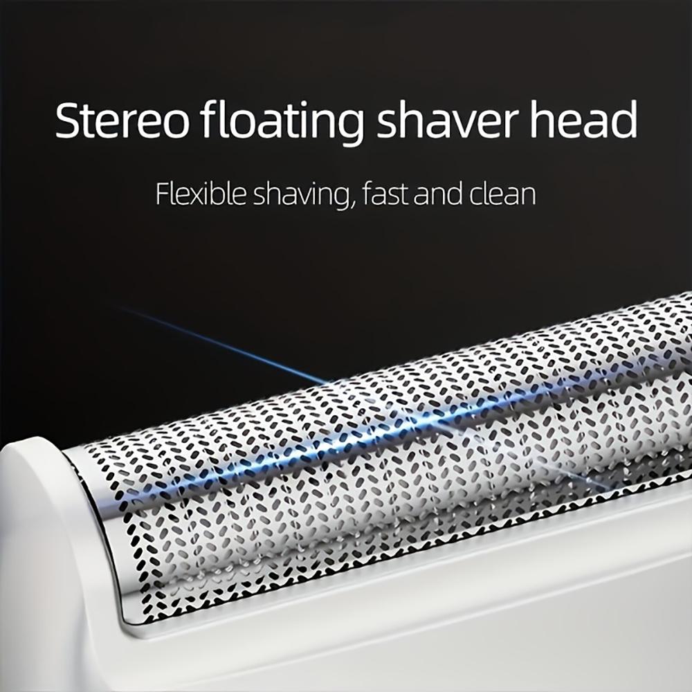 

1PC Men s Charging Electric Shaver - Reciprocating Head Structure Design, Perfect for Travel and Daily Use чёрный