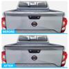 1PC Matte Black Tailgate Rail Guard Protector Trim Rear Tail Gate Cover for Nissan Navara NP300 2025 2025 2025 2025 2025
