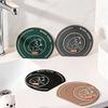 Anti Odor Floor Drain Cover Cartoon Cat Kitchen Sink Seal Mat  for Bathroom Hair Collection