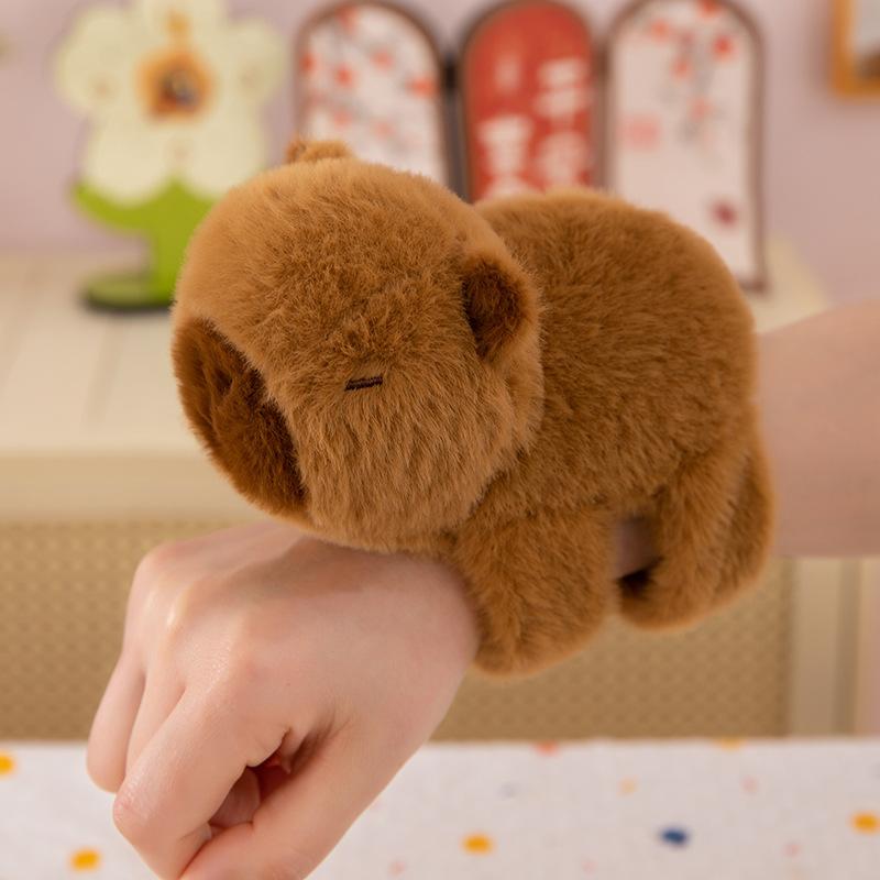 Capibara Capybara Puppe Armband Puppe Plüschtier Mädchenpuppe Kinder Handgelenk Kleiner Anhänger