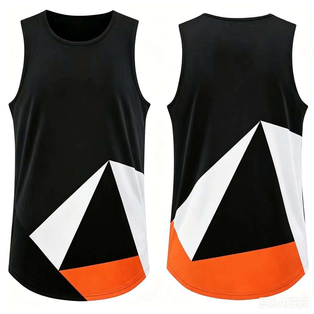 Funny 3D Geometry Print Men's Vest Youthful Vitality Style Sports Tank Top Summer Casual O-neck Sleeveless Shirt Fashion Gym Tee