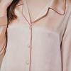 Silk World 19 Momme Silk Pajamas Set for Women, Autumn/Winter Anti-aging High-end Silk Home Wear, Mulberry Silk Set