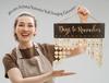 Inkdotpot Perpetual Wall Calendar Wooden, Dates To Remember Wall Hanging Birthday Calendar- Decorative Birthday Tracker Plaque Wall Hanging