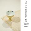 80ML Original Ore Color Glaze Imitation Song High-foot Teacup Hand-painted Master Cup KungFu TeaSet Ceramic TeaCup Tea Ceremony