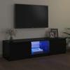 VidaXL TV Stand with LED Lights, Television Cabinet, Living Room TV Unit, Low Cabinet Living Room Interior 804293