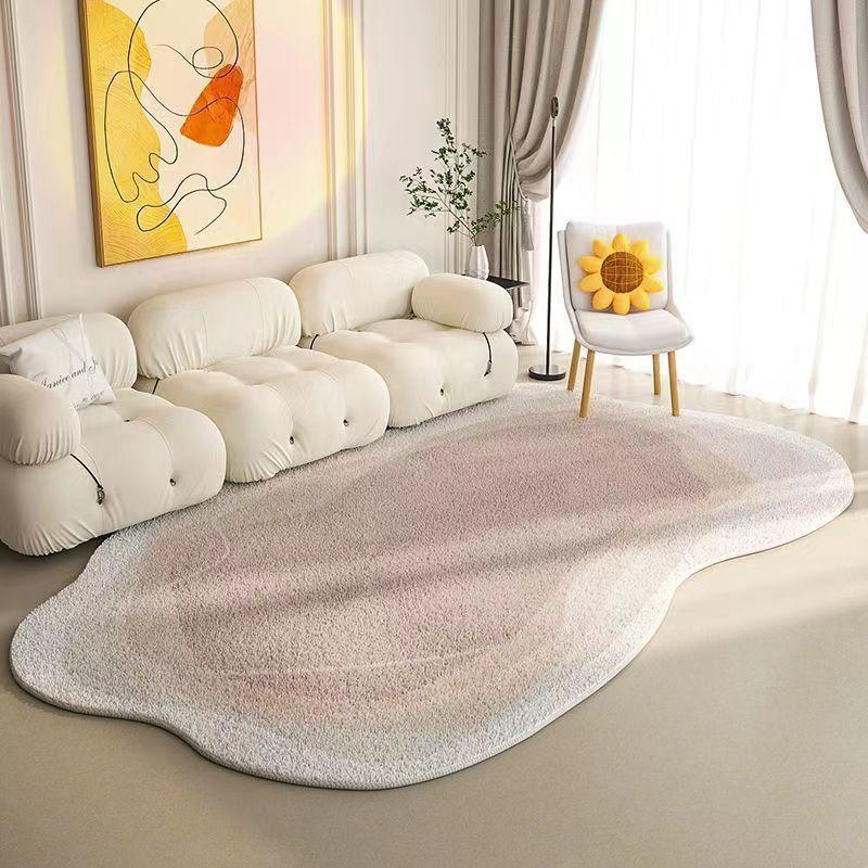 Irregular Carpet Living Room Non Slip Home Bedroom Bedside Carpet
