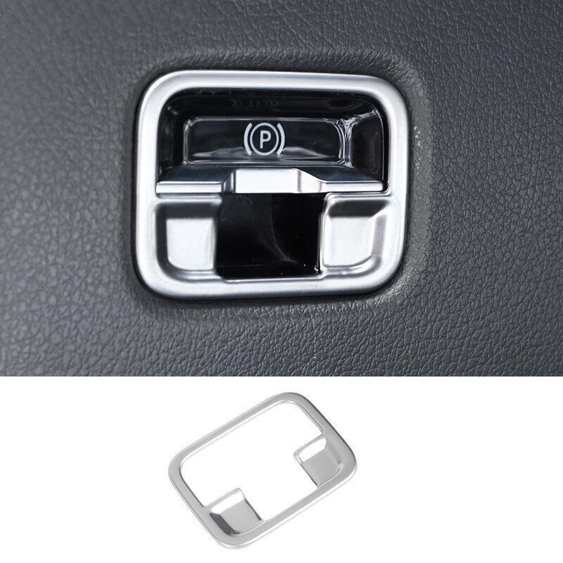 For Benz GLC X254 -2024 Silver Steel Inner Electronic Brake Cover Trim 1PCS