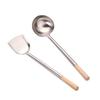 Churong Stainless Steel Wok Spatula with Long Handle