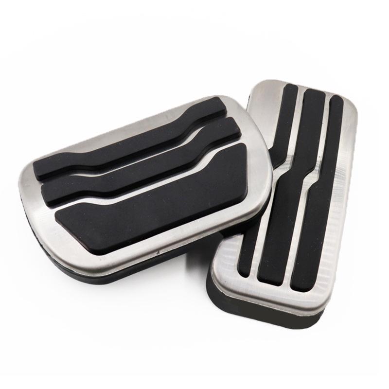 Non-Slip Pedal Set for Ford Edge: Throttle, Brake & Rest Area Decorative Accessories