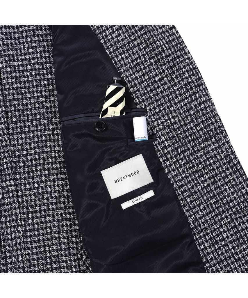 Brentwood Minimal Check Lightweight Seerscher Jacket Brjbm26551Nyx