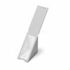 Right Angle Bracket, Nylon Corner Brace, Sturdy Duty Shelf Support, Furniture Fastening White 1