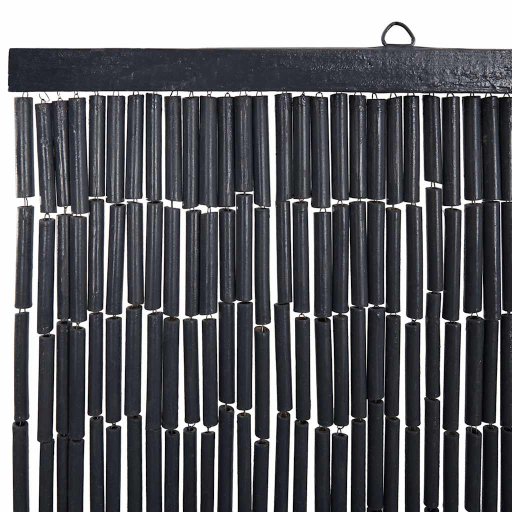 Insect Door Curtain Dark Grey 100 x 200 cm Bamboo
