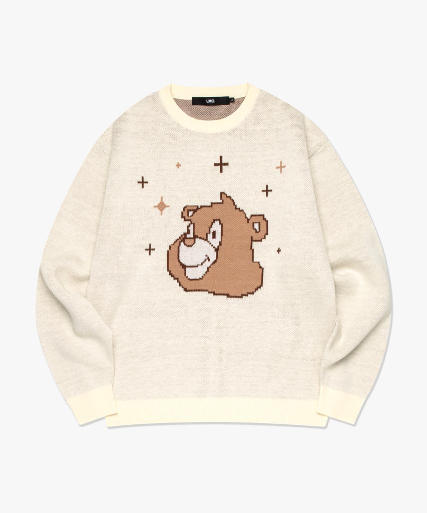 LMC Bear Knit Sweater Cream