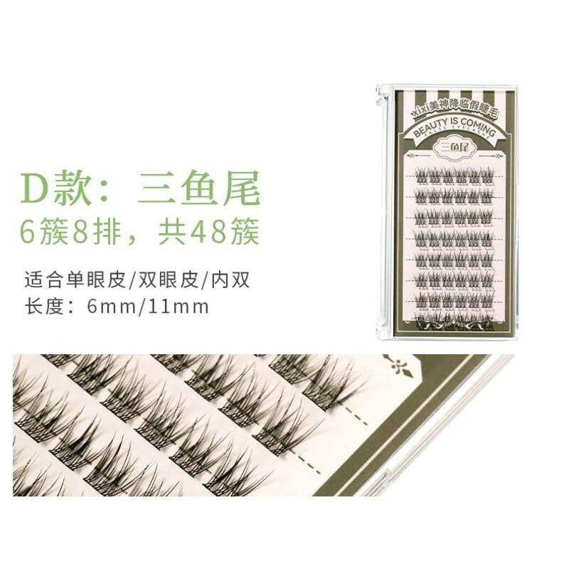 xixi - Beauty descending False Eyelashes - Fishtail