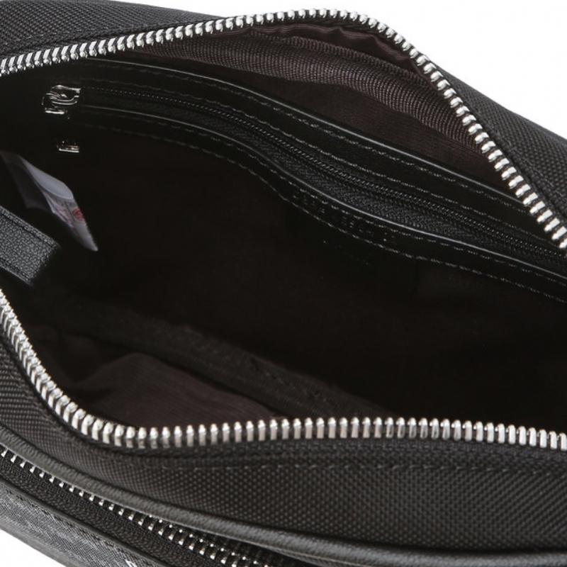 Daks Black Dd Pattern Nylon Mini Crossbody Bag Dbba5f594bk