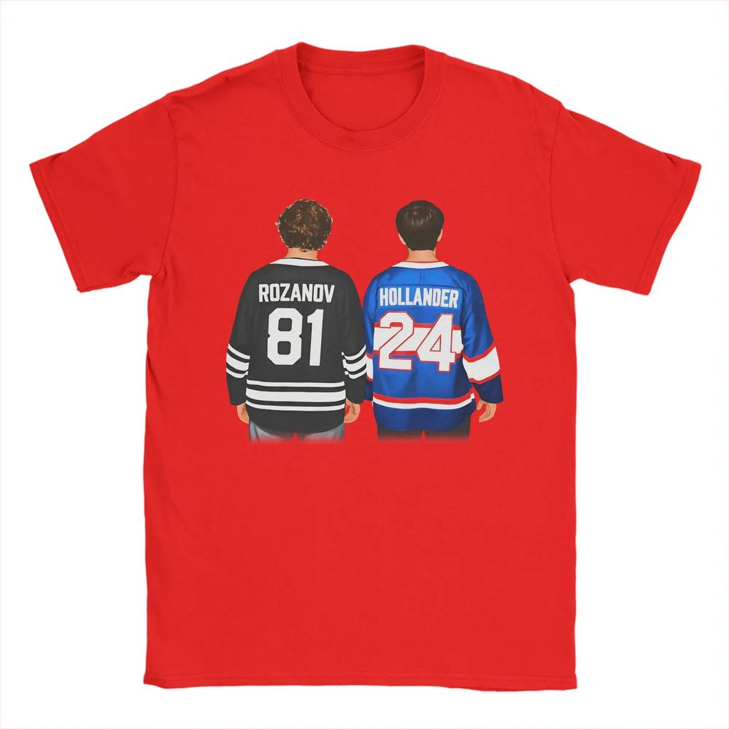 Heated Rivalry Ilya and Shane T Shirt Oversized Men Casual Cotton Oversized Novelty TShirts O Neck Tees Short Sleeve Clothing