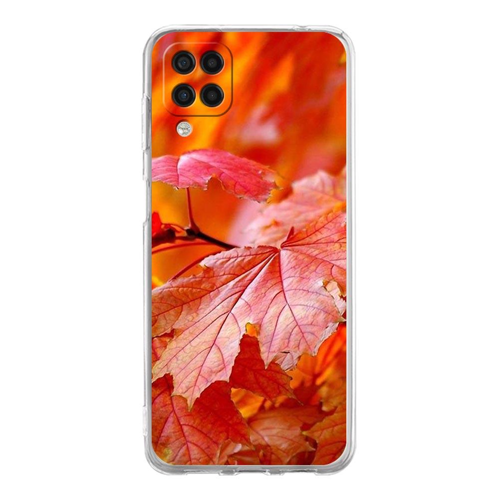 Leaves Maple Leaf Autumn Phone Case For Samsung A03 A13 A23 A33 A53 A73 Galaxy A01 A03s A11 A21s A31 A41 A51 A52 A71 M31 Cover