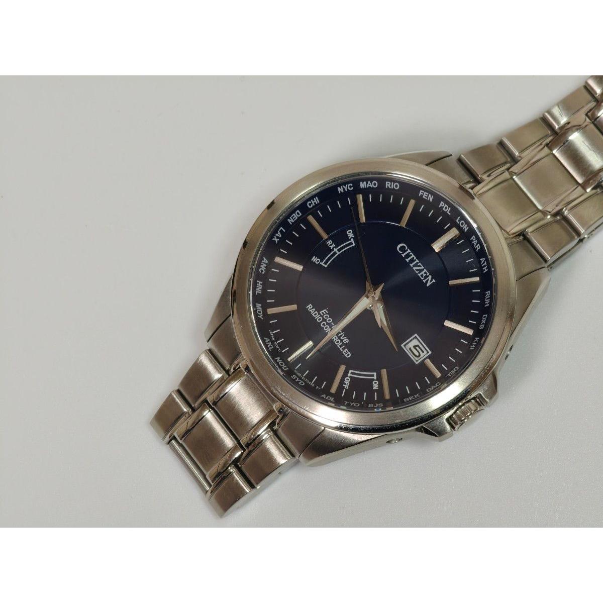 Citizen Eco-Drive Radio Solar H145-S125987 Watch Eco-Drive CITIZEN Good Condition
