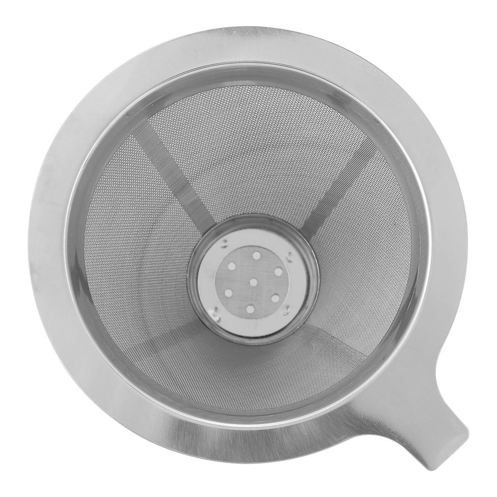 Stainless Steel Household Coffee Filter Cup Coffee Dripper Filtering Tool