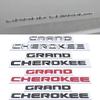 ABS Car Fender Trunk Sticker Letters Emblem for qwe1 Grand Cherokee Badge Auto Side Badge Replacement Refit Exterior Accessories 1qwe