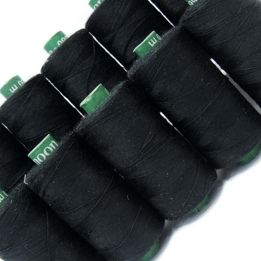 Overlock-Nähspule, Handmaschine, Polyester, kastanienbraun, Röhre, Serger, 800 Meter