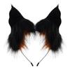 New Simulation Adjustable Headband Halloween Cat Ears Cos Plush Animal Ears Hair Accessories Halloween