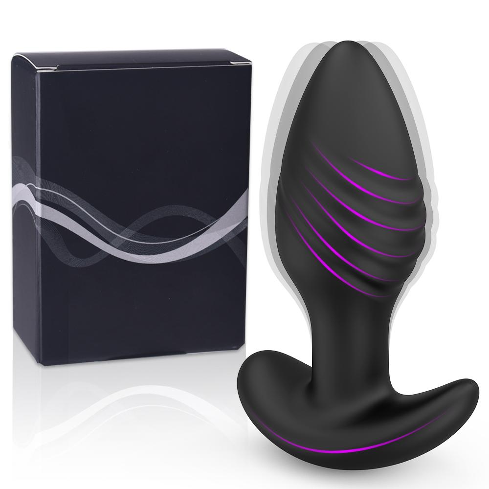 Vibrating Butt Plug Anal Toy Male Prostate Massager 9 Vibration Rotation App Controlled Anal Plug Adult Sex Toys for Men Women