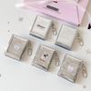 Cute Silver Korean Card Album 2 Inch for Idol Photos Mini Storage Binder for Girls Perfect Collectors Gift