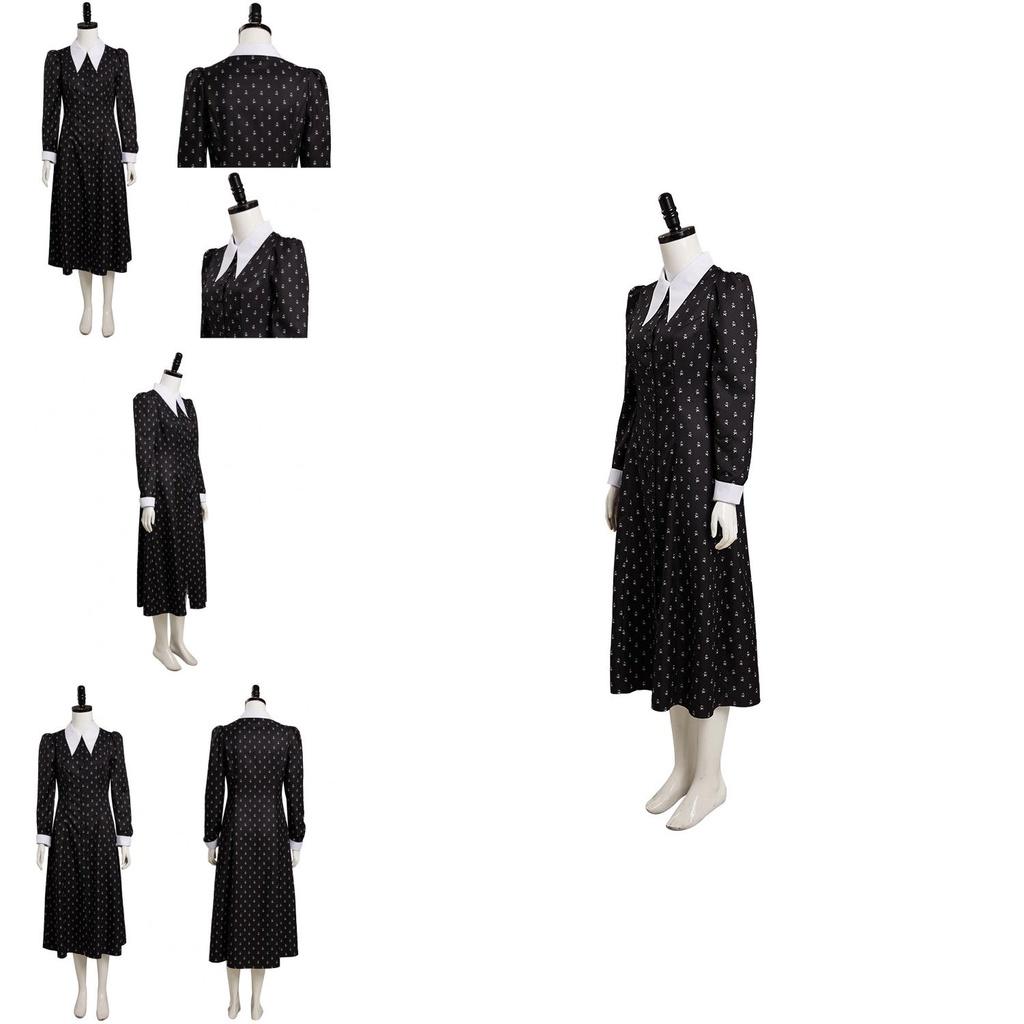 Get Scary With The Addams Family Wednesday Costume For Halloween Xmas