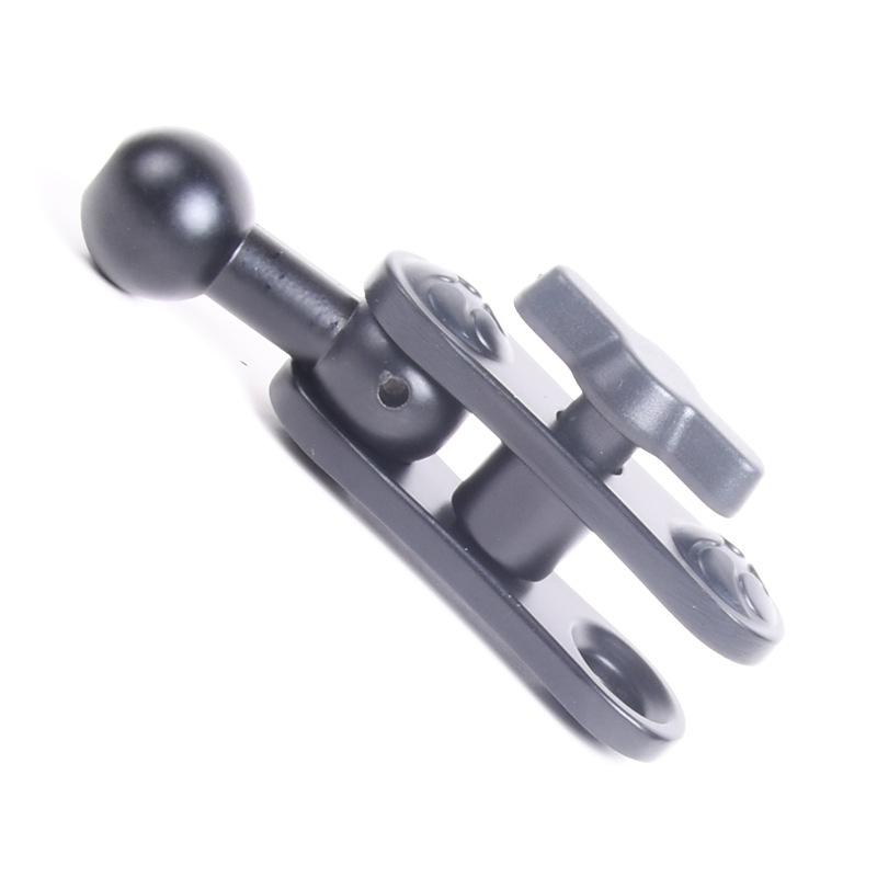 Multifunctional Metal Phone Holder with Ball Head Connector and Magic Arm for Tripod Photography