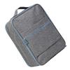 Large Capacity Shoe Bag for Travel Daily Use Storage Pouch Waterproof Top Handle Smooth Zippers Grey