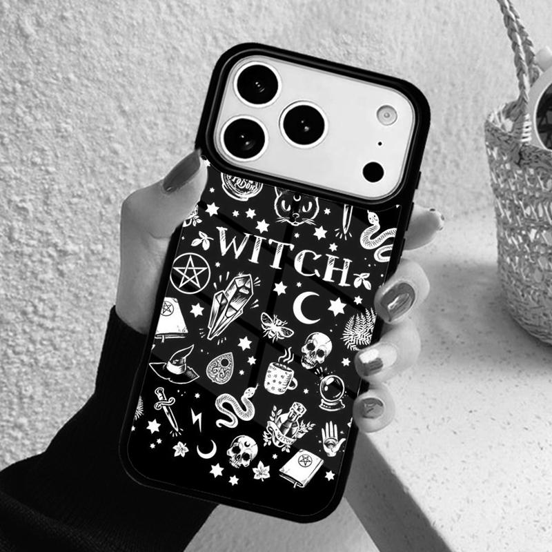 Witch Witchcraft Phone Case For iPhone 17 Air 16 15 14 13 12 11 Pro Max Plus