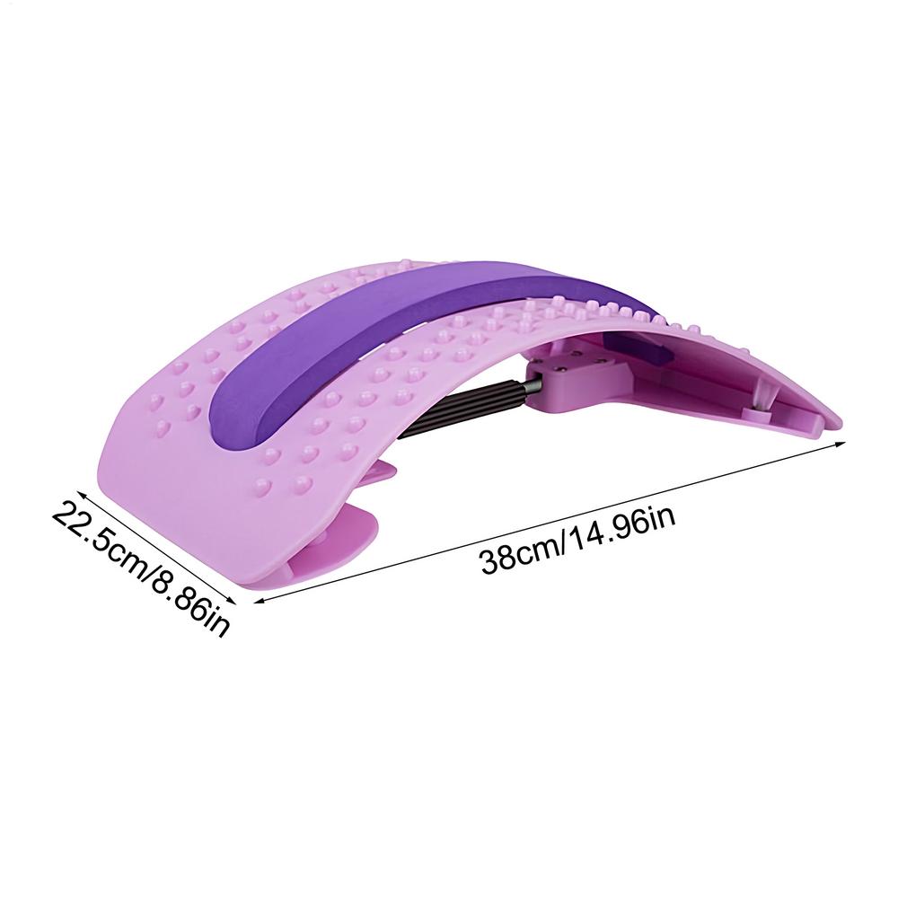 Back Cracker Waist Cracking Device Portable Spine Relief Back Stretcher for Shoulder Hip Calf Plantar Stretching Yoga Pilates