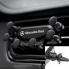 Car Mobile Phone Holder Air Vent Mount Stand No Magnetic Cell Phone Holder for Mercedes Benz B/C/E/S Class A Class C200L GLC GLK WU5